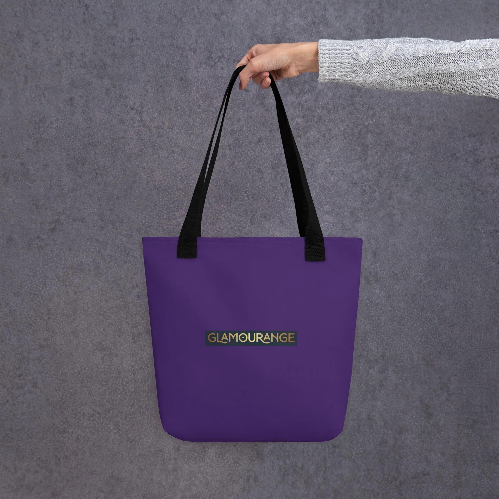 Tote Bag Designer Womens (Purple Colour 0010)