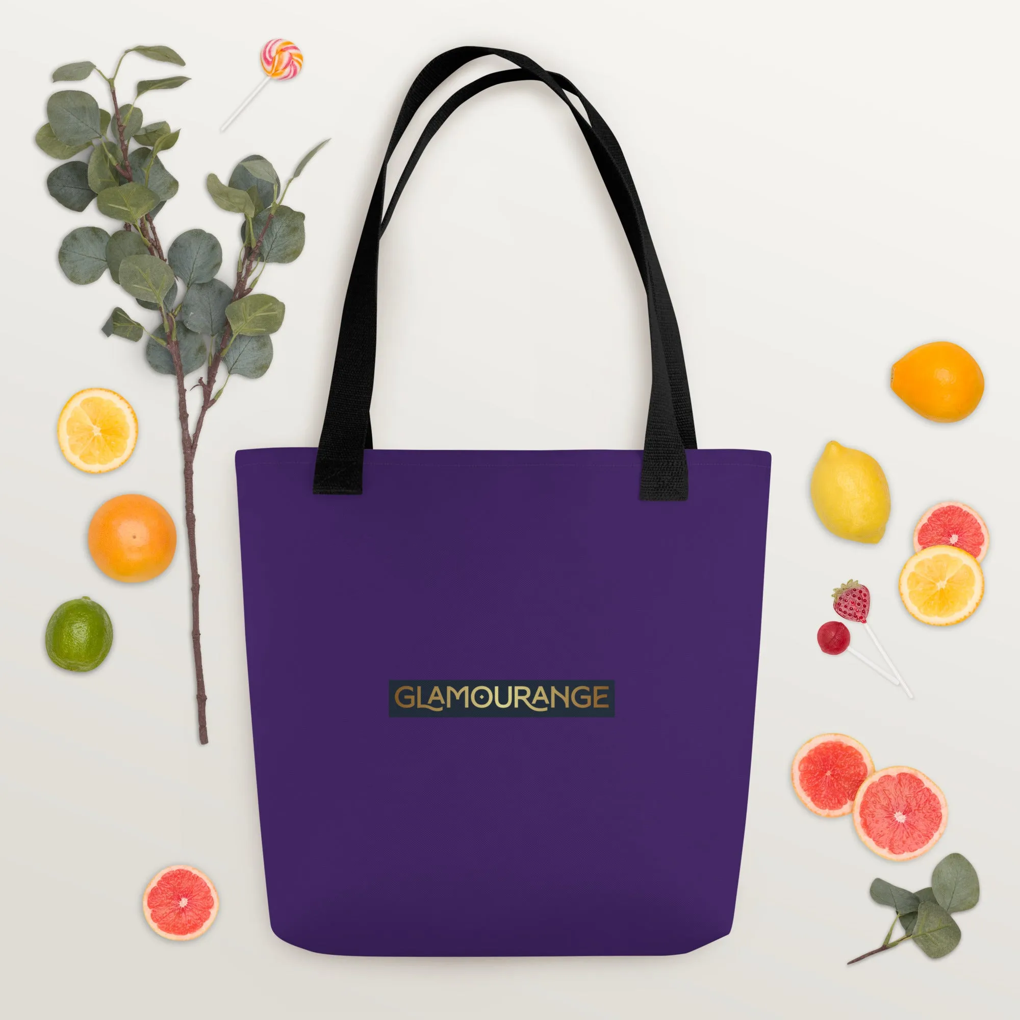 Tote Bag Designer Womens (Purple Colour 0010)