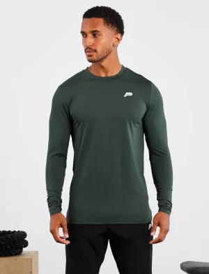 Training Long Sleeve T-Shirt - Dark Green