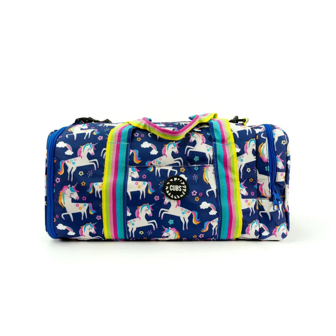 Unicorn Flowers Duffle Bag