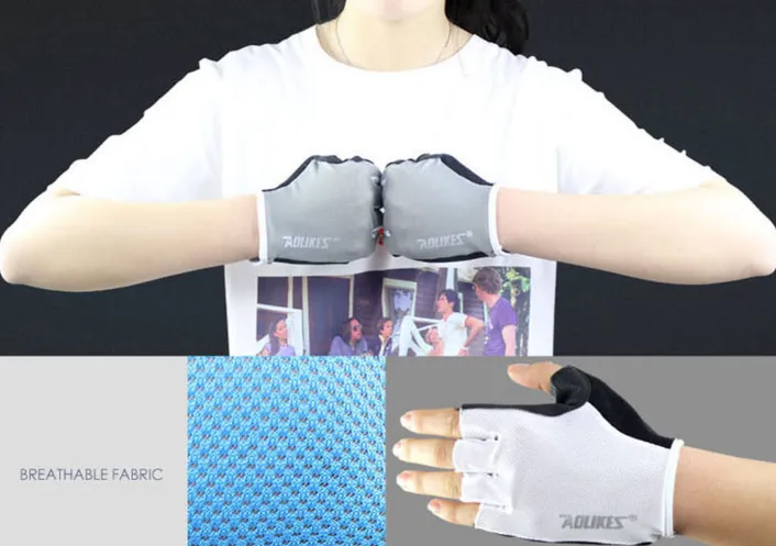 Unisex Breathable Gym Gloves