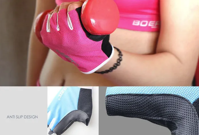 Unisex Breathable Gym Gloves