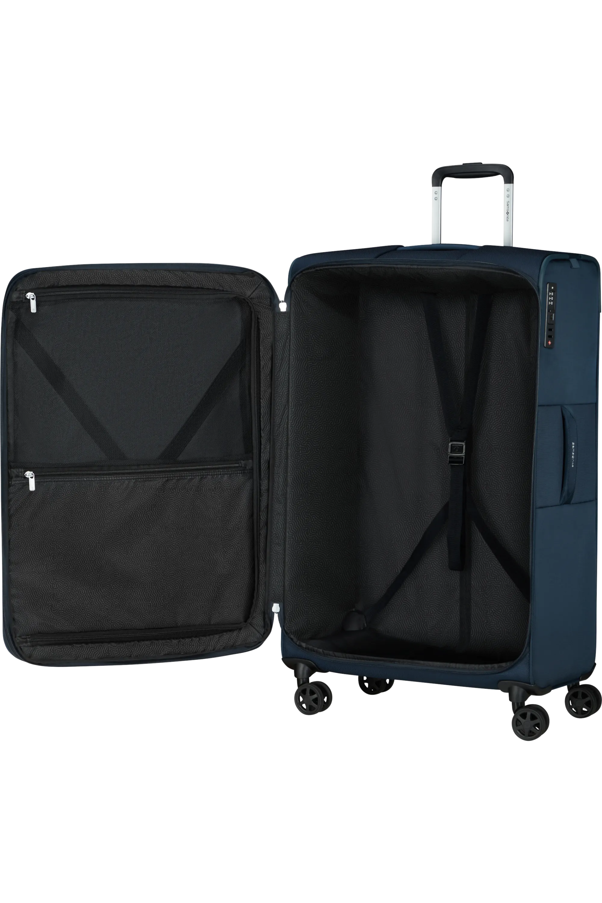 URBIFY Spinner expandable (4 wheels) 78cm - Navy Blue