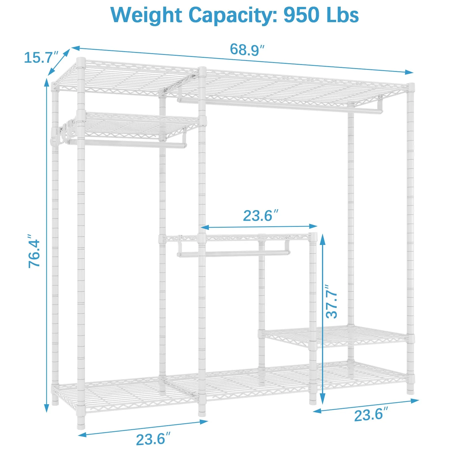 VIPEK V3 GARMENT RACK