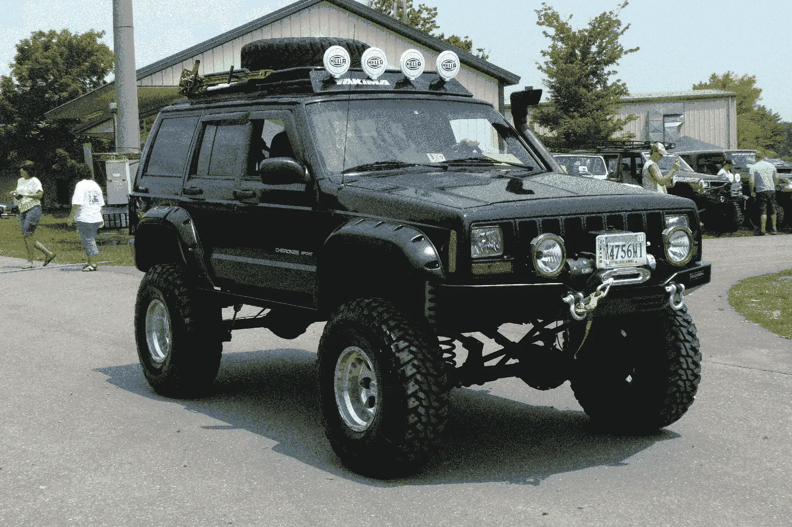 XJ Jeep Cherokee Safari Roof Rack