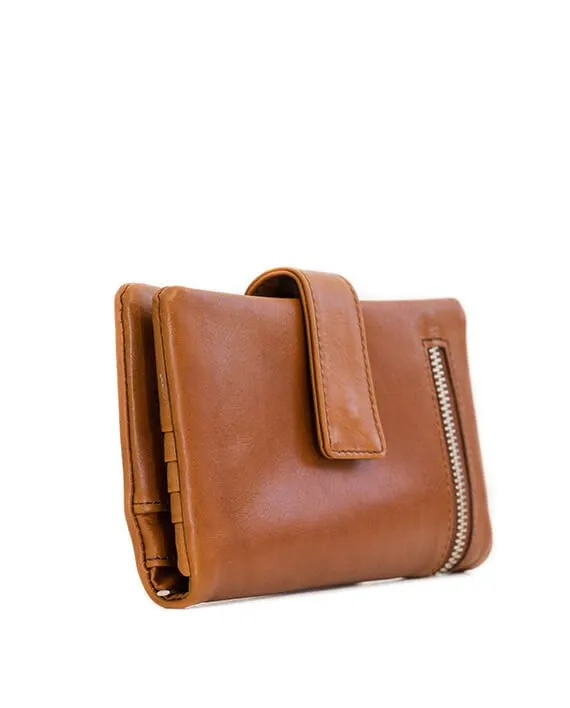 Zemp Carlene 15 CC Wallet | Toffee Tan